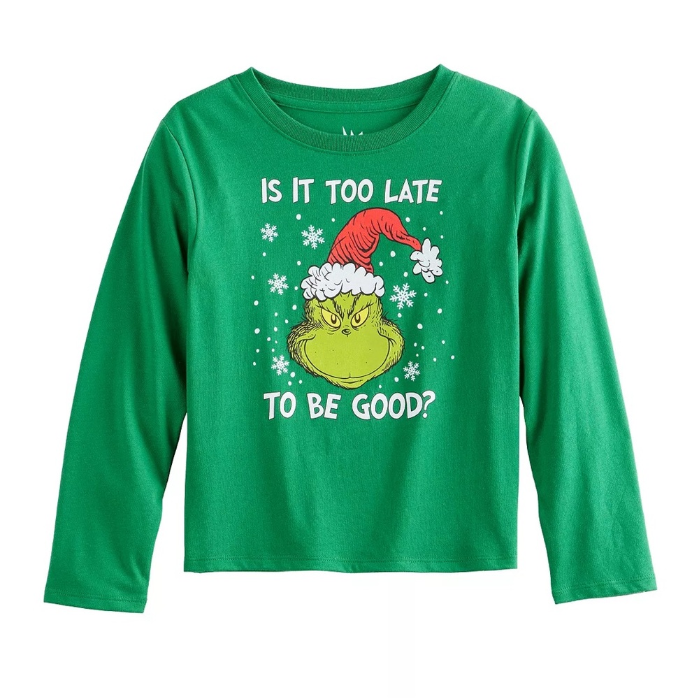 Girls L(10/12) Dr. Seuss' The Grinch Who Stole Christmas Graphic Tee